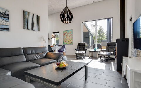 Siegfried - 500M from the Sea: Interior Design, Furniture, Flooring, Couch, Ceiling, Floor, Living Room, Lighting, Home, Room