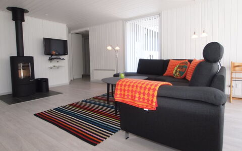 Emmarenze - 400M from the Sea: Furniture, Interior Design, Flooring, Couch, Wood, Living Room, Floor, Home, Apartment, Room