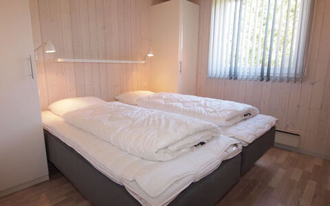 Emmarenze - 400M from the Sea: Bed, Bedroom, Floor, Wood, Bed Sheet, Flooring, Bedding, Interior Design, Furniture, Bed Frame