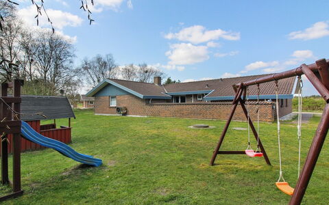 Aurelia - 500M to the Fjord: Playground Slide, Lawn, Backyard, Garden, Shade, Cottage, Outdoor Play Equipment, Yard, Chute, Park