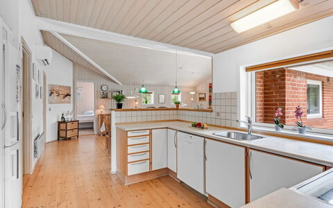Salla - 1.2Km from the Sea: Wood, Ceiling, Interior Design, Flooring, Home, Floor, Kitchen, Countertop, Wood Flooring, Wood Stain