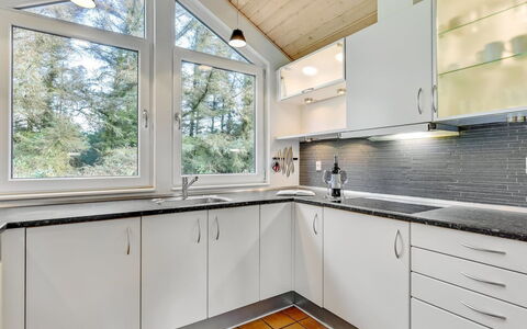 Tali - 700M from the Sea: Wood, Kitchen, Interior Design, Countertop, Flooring, Ceiling, Plumbing Fixture, Sink, Home, Tap