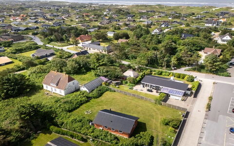 Dværg - 350M from the Sea: Residential Area, Bird'S-Eye View, House, Landscape, Roof, Home, Aerial Photography, Suburb, Land Lot, Estate