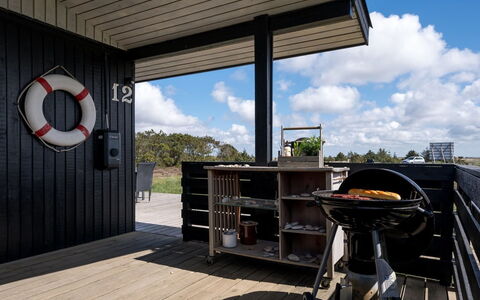 Brunkil - 500M from the Sea: House, Roof, Home, Cottage, Shed, Garden Buildings, Siding, Yard, Log Cabin, Hut