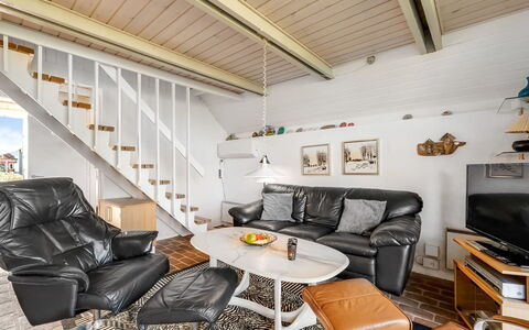 Iines - 200M from the Sea: Furniture, Interior Design, Couch, Flooring, Living Room, Wood, Floor, Ceiling, Room, Home