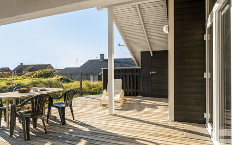 Horsten - 350M from the Sea: House, Home, Roof, Cottage, Shrub, Siding, Door, Garden, Farmhouse