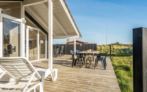 Horsten - 350M from the Sea: House, Home, Roof, Cottage, Shrub, Siding, Door, Garden, Farmhouse
