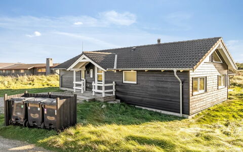Horsten - 350M from the Sea: House, Home, Roof, Cottage, Shrub, Siding, Door, Garden, Farmhouse