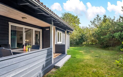 Lökea - 800M from the Sea: Roof, House, Home, Cottage, Siding, Estate, Driveway, Garden Buildings, Yard, Shed