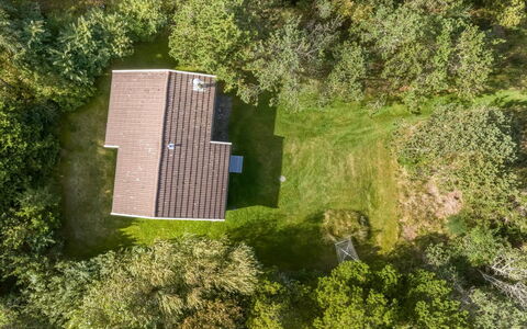 Lökea - 800M from the Sea: Roof, House, Home, Cottage, Siding, Estate, Driveway, Garden Buildings, Yard, Shed