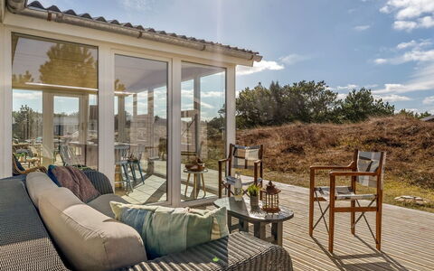 Avelin - 800M from the Sea: Porch, Home, Door, Chair, Estate, Cottage, Balcony, Deck, Patio, Shade