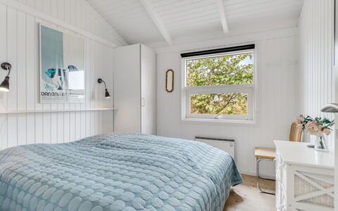 Laurentius - 300M from the Sea: Bedroom, Bed, Interior Design, Wood, Bed Sheet, Bedding, Linens, Ceiling, Furniture, Floor