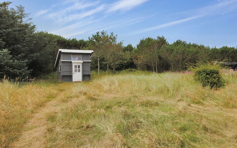 Dode - 225M from the Sea: House, Cottage, Roof, Garden Buildings, Shade, Shed, Backyard, Outdoor Furniture, Yard, Lawn