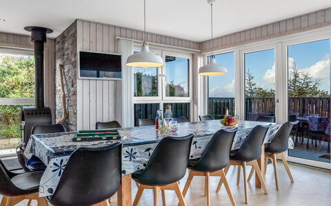 Skamhals - 700M from the Sea: Furniture, Interior Design, Wood, Flooring, Chair, Ceiling, Kitchen & Dining Room Table, Table, Floor, Dining Room