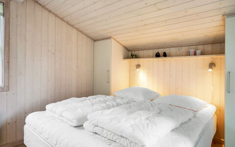 Hildburg - 1.5Km from the Sea: Wood, Bedroom, Bed, Interior Design, Ceiling, Floor, Room, Bedding, Bed Sheet, Furniture