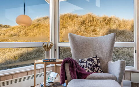Ludviga - 400M from the Sea: Furniture, Interior Design, Home, Chair, Glass, Houseplant, Comfort, Natural Material, Daylighting, Living Room