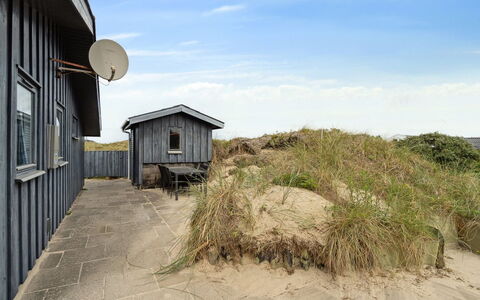Aghe - 250M from the Sea: Wood, Roof, Architecture, Home, House, Cottage, Siding, Hardwood, Slope, Estate