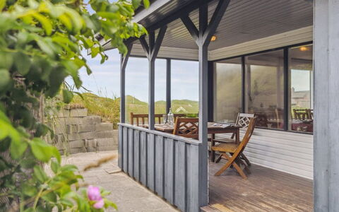 Aghe - 250M from the Sea: Wood, Roof, Architecture, Home, House, Cottage, Siding, Hardwood, Slope, Estate