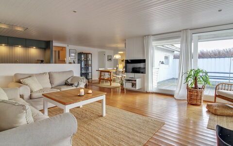 Rutha - 45M from the Sea: Flooring, Interior Design, Floor, Furniture, Wood, Wood Flooring, Couch, Ceiling, Living Room, Apartment