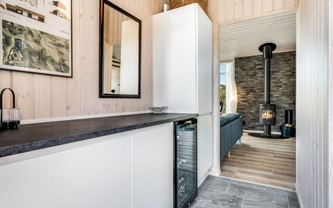 Ejnarine - 300M from the Sea: Wood, Flooring, Interior Design, Floor, Ceiling, Kitchen, Furniture, Home, Room, Wood Flooring