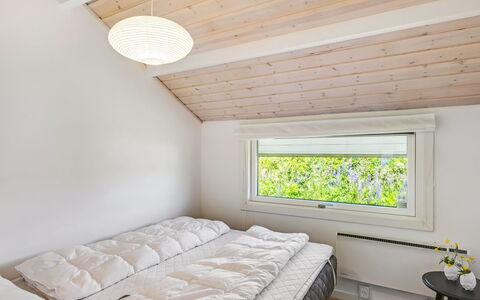 Ger - 200M from the Sea: Wood, Interior Design, Ceiling, Bedroom, Bed, Flooring, Floor, Lighting, Bedding, Bed Sheet