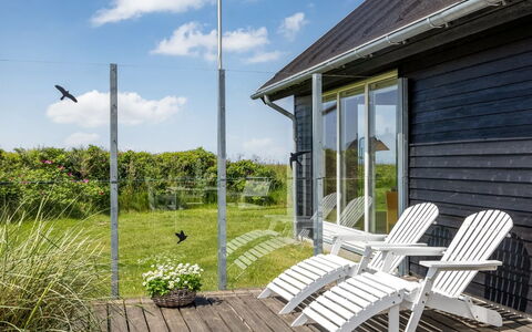 Ger - 200M from the Sea: Land Lot, Home, Lawn, Cottage, Porch, Shade, Garden, Siding, Chair, Pole
