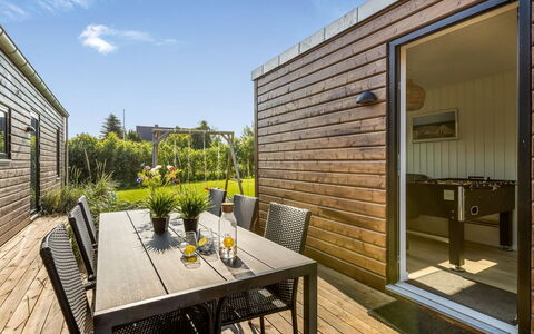 Gojana - 400M from the Sea: Roof, Home, Cottage, Siding, Shade, Farmhouse, Estate, Driveway, Garden Buildings, Yard