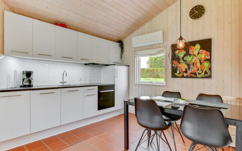 Helga - 100M from the Sea: Interior Design, Flooring, Wood, Ceiling, Floor, Kitchen, Furniture, Countertop, Room, Major Appliance