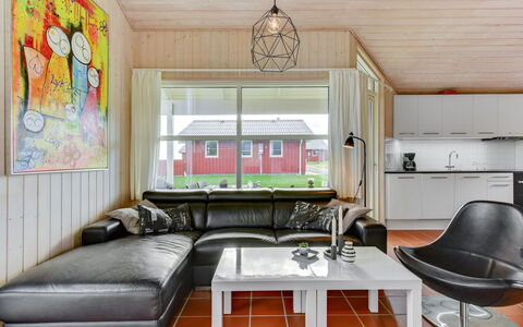 Helga - 100M from the Sea: Interior Design, Wood, Couch, Flooring, Ceiling, Living Room, Furniture, Floor, Room