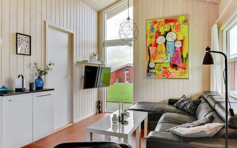 Helga - 100M from the Sea: Wood, Interior Design, Flooring, Living Room, Furniture, Floor, Room, Ceiling, Couch, Home