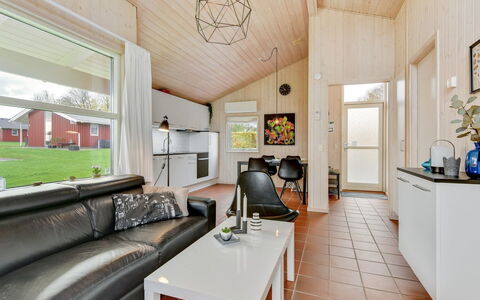 Helga - 100M from the Sea: Home, Living Room, Ceiling, Cottage, Couch, Hardwood, Wood Flooring, Wood Stain, Houseplant