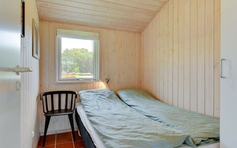 Helga - 100M from the Sea: Wall, Wood, Bedroom, Floor, Flooring, Ceiling, Bed, Bed Sheet, Interior Design, Bed Frame