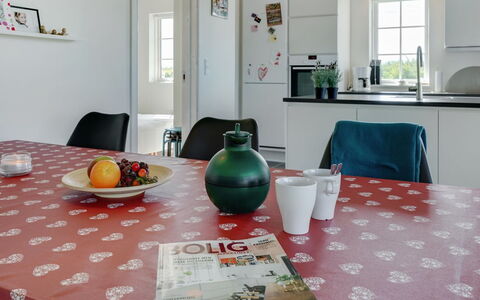 Hathulf - 700M from the Sea: Furniture, Interior Design, Flooring, Table, Kitchen & Dining Room Table, Tableware, Floor, Chair, Dining Room, Room