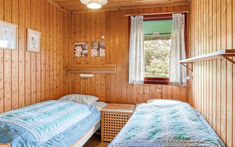 Larsen - 900M from the Sea: Bedroom, Bed, Interior Design, Wood, Floor, Bed Sheet, Ceiling, Flooring, Bedding, Furniture
