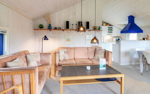 Telia - 250M from the Sea: Wood, Ceiling, Interior Design, Furniture, Flooring, Room, Floor, Light Fixture, Home, Living Room