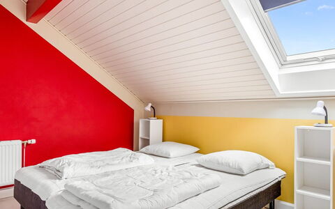 Fotij - 2.3Km from the Sea: Interior Design, Bedroom, Bed, Bedding, Floor, Ceiling, Bed Sheet, Flooring, Bed Frame, Home