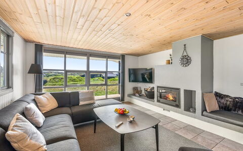 Anetta - 200M from the Sea: Interior Design, Flooring, Ceiling, Wood, Furniture, Floor, Lighting, Room, Living Room, Table