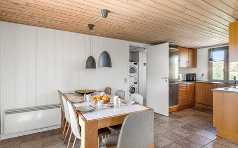 Anetta - 200M from the Sea: Interior Design, Flooring, Wood, Ceiling, Floor, Kitchen, Furniture, Countertop, Room, Cabinetry