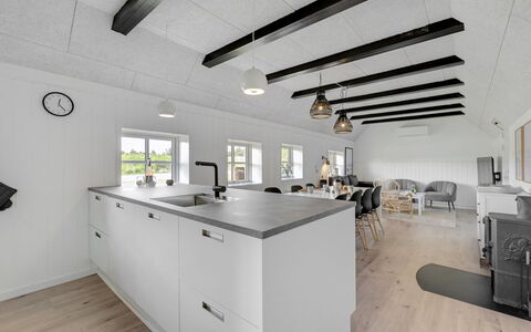 Giesela - 975M from the Sea: Ceiling, Kitchen, Countertop, Light Fixture, Design, Cabinetry, Hardwood, Daylighting, Tap