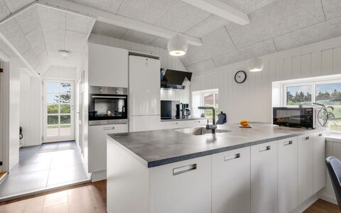 Giesela - 975M from the Sea: Flooring, Home, Kitchen, Ceiling, Countertop, Plumbing Fixture, Tap, Cabinetry, Sink