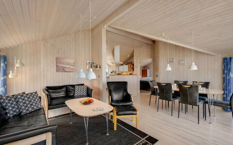 Zaga - from the Sea: Wood, Ceiling, Interior Design, Furniture, Room, Home, Living Room, Light Fixture, Kitchen & Dining Room Table, Chair