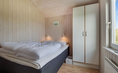 Suometar - 400M from the Sea: Bedroom, Bed, Wood, Bed Sheet, Interior Design, Floor, Bedding, Ceiling, Flooring, Bed Frame