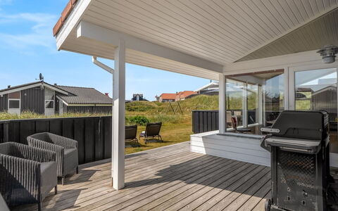 Nedelko - 250M from the Sea: Wood, Porch, Roof, Architecture, Home, House, Composite Material, Deck, Shade, Cottage