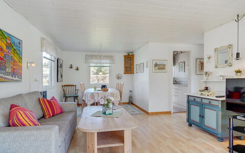 Ingebritt - 1.5Km from the Sea: Furniture, Home, Interior Design, Ceiling, Floor, Cottage, Living Room, Room, Couch, Chair