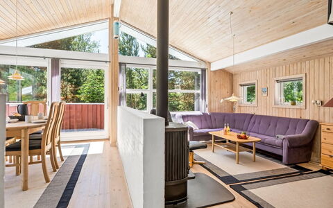 Anneke - 2Km from the Sea: Wood, Interior Design, Ceiling, Flooring, Home, Floor, Furniture, Living Room, Cottage, Door
