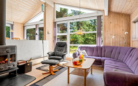 Anneke - 2Km from the Sea: Interior Design, Wood, Furniture, Flooring, Living Room, Ceiling, Floor, Room, Couch, Home