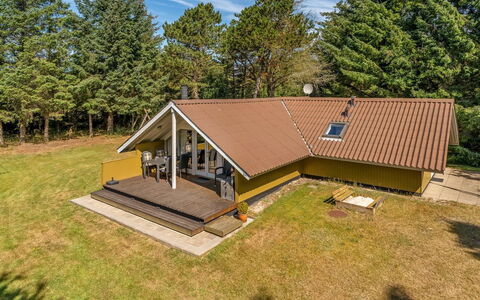 Maritha - 950M from the Sea: Roof, House, Home, Cottage, Siding, Estate, Garden Buildings, Shade, Yard, Lawn