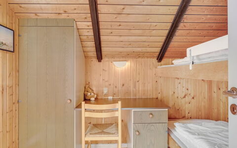 Maritha - 950M from the Sea: Wood, Interior Design, Ceiling, Flooring, Floor, Furniture, Room, Bedroom, Wood Stain, Bed