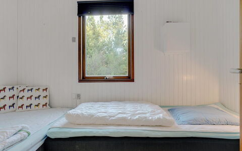 Antoinetta - 900M from the Sea: Bed, Wall, Bedroom, Wood, Interior Design, Floor, Flooring, Bed Sheet, Bedding, Room