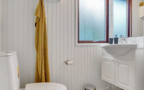 Antoinetta - 900M from the Sea: Plumbing Fixture, Bathroom, Interior Design, Sink, Tap, Flooring, Bathroom Sink, Lighting, Plumbing, Floor